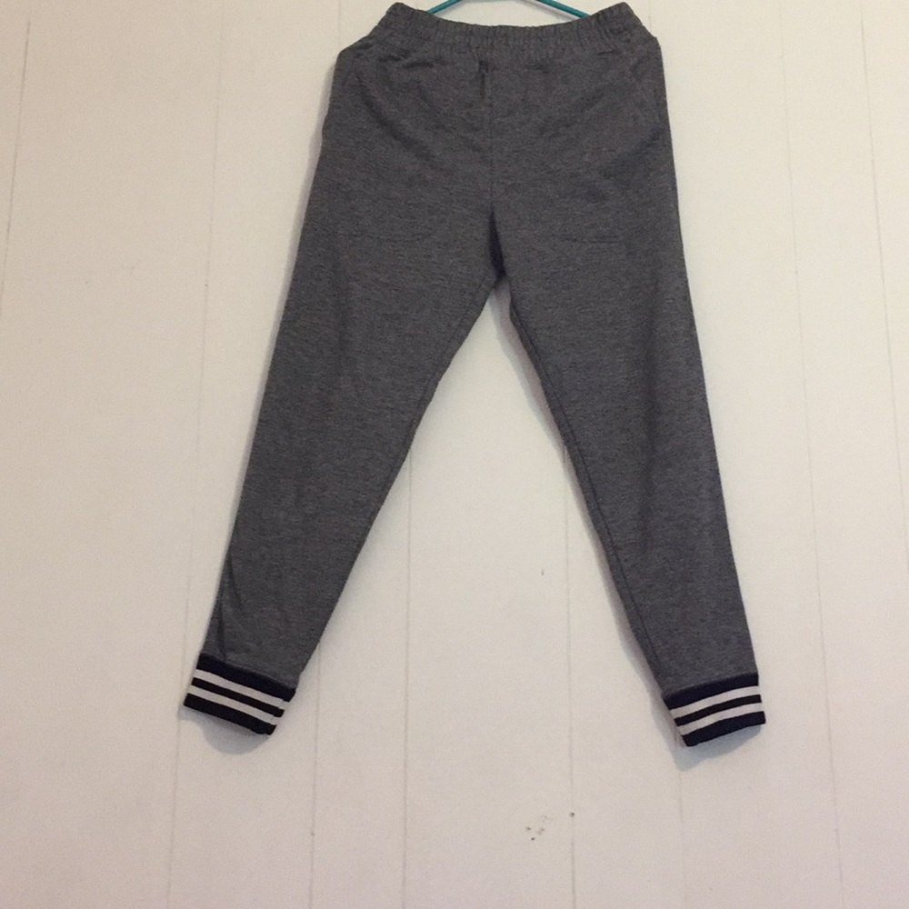 Grey joggers